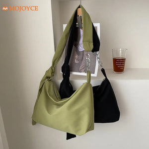 Retro Solid Knot Chain Shoulder Underarm Bag Women Hobos Handbags