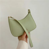 Vintage PU Leather Shoulder Bag