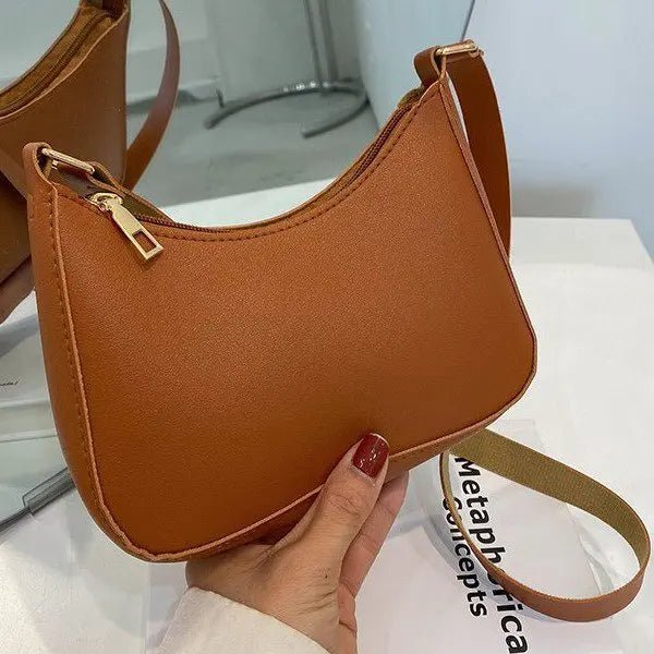Vintage PU Leather Shoulder Bag