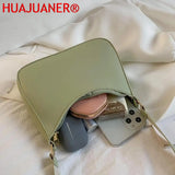 Retro PU Leather Shoulder Bag Women Handbag