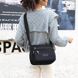Women's Canvas Messenger Bag Large Capacity Shoulder Bag