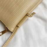 Women's Messenger Mini Mobile Phone Bag Square PU All-Match Coin Purse