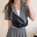 Women's Casual Quilted Lattice Shoulder Bag
