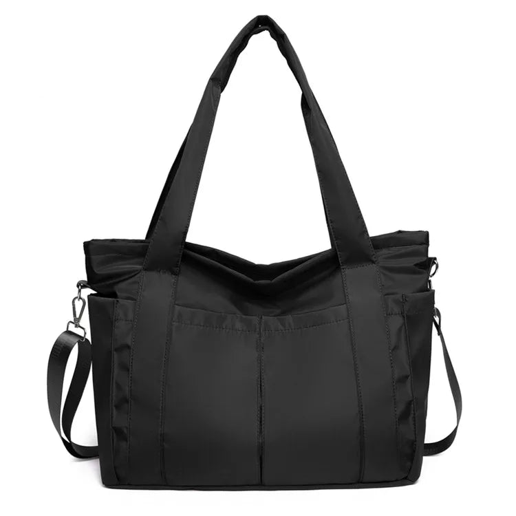Women's Waterproof Nylon Handbags Large Capacity Top-handle Crossbody Bag