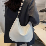 Women's Shoulder Bag Net Red Texture Small Square Tote Bag