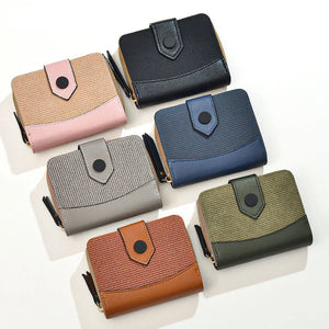 Women's Small Handheld Bags Soft Durable Materials Multi-Card Slots
