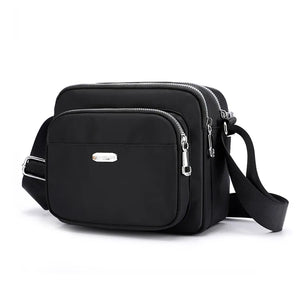 Women's Small Nylon Messenger Bag Waterproof CrossBody Purse