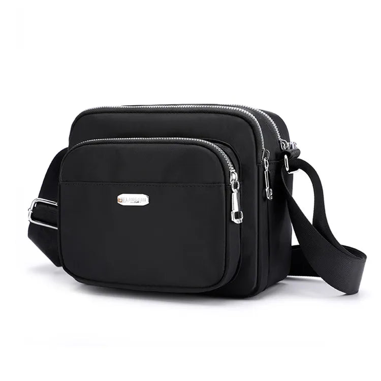 Women's Small Nylon Messenger Bag Waterproof CrossBody Purse