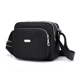 Women's Small Nylon Messenger Bag Waterproof CrossBody Purse