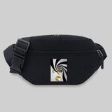 3D Pattern Waist Bag Chest Messenger Crossbody Sport Bag Travel Phone Purses