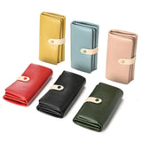 Women's Multifunctional PU Leather Long Wallets