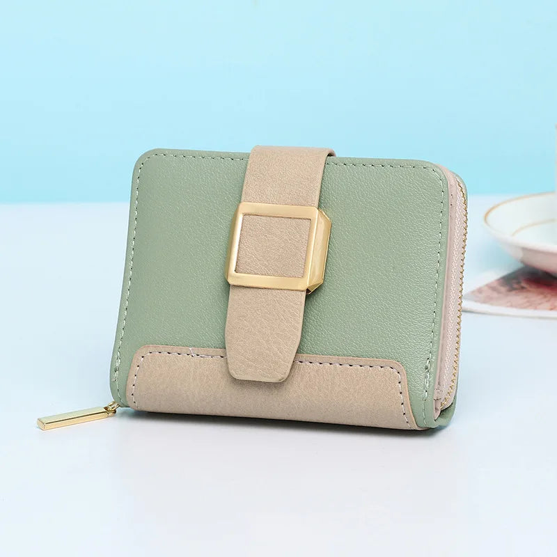 Small Fresh Women's Wallet Short Purse Student Wallet