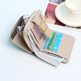 Small Fresh Women's Wallet Short Purse Student Wallet
