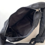 Nylon Hobo Crossbody Shoulder Bag with Knotted Straps for Women