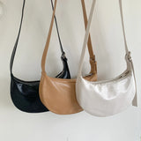 Zipper Women's Hobos Bag Soft PU Leather Women's Bag