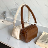 Vintage PU Leather Mini Crossbody Shoulder Bag