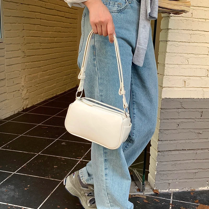 Vintage PU Leather Mini Crossbody Shoulder Bag