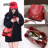 Crocodile Shoulder Messenger Bag Women High Capacity Casual Handbag