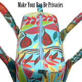 Microfiber Fabric Cloth Waterproof Trim With Zipper For O Bag Bag