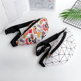 Leopard Print Waist Bag PU Leather Purse