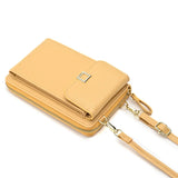 Small Crossbody Bag Women Mini PU Leather Shoulder Messenger Bag Purse