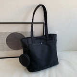 Women Canvas Shoulder Bag Casual Waterproof Travel Handbag