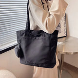Women Canvas Shoulder Bag Casual Waterproof Travel Handbag