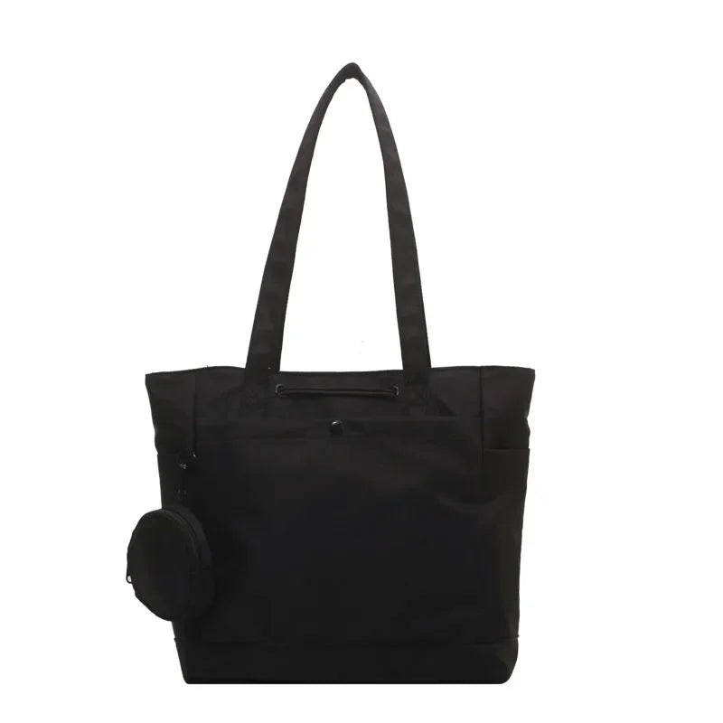 Women Canvas Shoulder Bag Casual Waterproof Travel Handbag