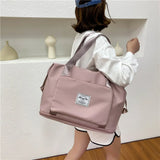 Nylon Foldable Travel Bag Large Waterproof Handbag
