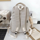 Nylon Laptop Backpack for Women Waterproof Travel Backpacks