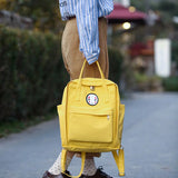 Nylon School Bags for Teenage Girls Women School Laptop Backpacks