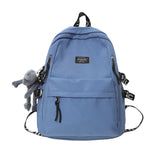 Nylon Women's Backpack Large School Bag Female Student Rucksack