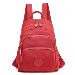 Oxford Women Laptop Backpack Large Capacity Schoolbag Travel Bag