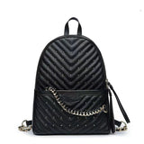 PU Backpack All Travel Leisure Rivet Backpack