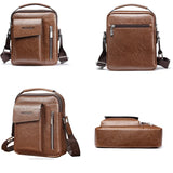 Men's Anti-theft Waterproof Crossbody Bag for Short Trips