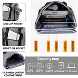 Packable Lightweight Business Shoulder Backpack Hiking Travel Bag