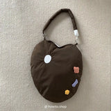 Quilted Feather Pattern Shoulder Bag for Women
