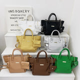 Pleated Tote with Handle High Capacity Shoulder Bag for Women