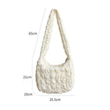 Quilted Small Handbags Foamflower Ladies Shoulder Bag