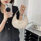 Armpit Bag PU Leather Shoulder Underarm Bag Women Handbags