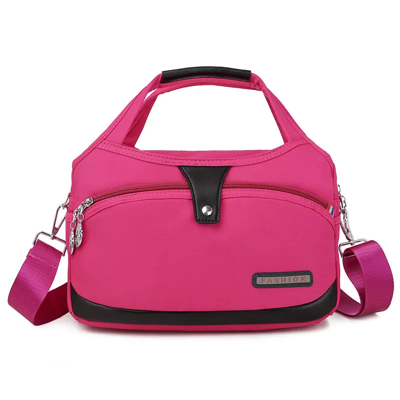 Oxford Cloth Shoulder Bag Top Handle Tote Bags