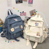 Preppy Style Student School Bags Women Backpack