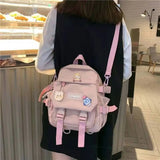 Preppy Style Student School Bags Women Backpack