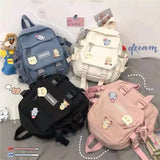 Preppy Style Student School Bags Women Backpack