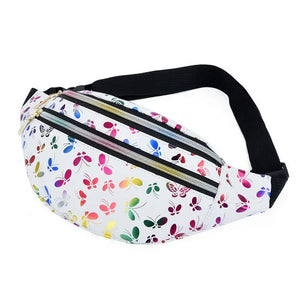 Colorful Waist Bag Women Fanny Pack Girls Bum Bag Travel Kids