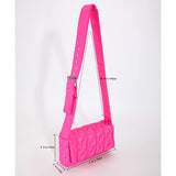 Quilted Shoulder Bag Space Cotton Handbag Women Shoulder Tote Bag