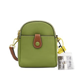 Mini Messenger Bag Women's Cow Leather Phone Purse