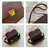 Retro PU Leather Women's Shoulder Bag Handbag