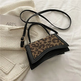 Retro PU Leather Shoulder Bag Messenger Bag for Women