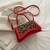Retro PU Leather Shoulder Bag Messenger Bag for Women